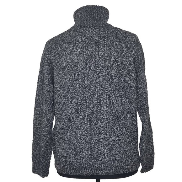 Standun Irish Wool Sweater Full Zip Cardigan - Picture 10 of 16